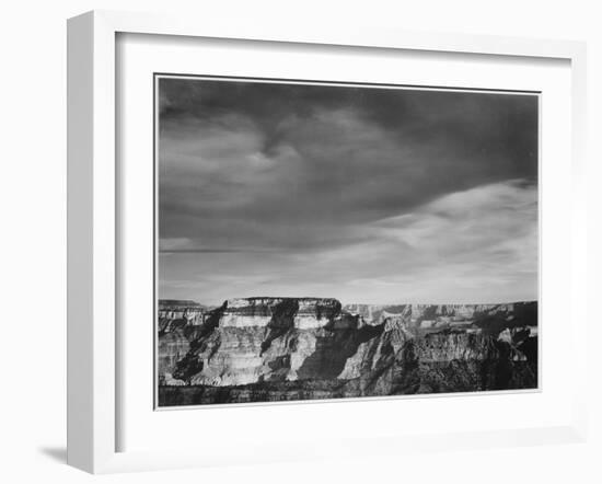 View From The North Rim "Grand Canyon National Park" Arizona. 1933-1942-Ansel Adams-Framed Art Print