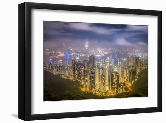 View From the Peak Hong Kong-null-Framed Art Print