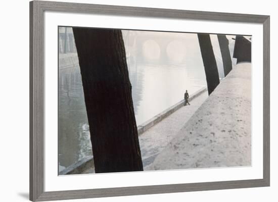 View from the Quai des Grands Augustins, Paris-Peter Cornelius-Framed Giclee Print