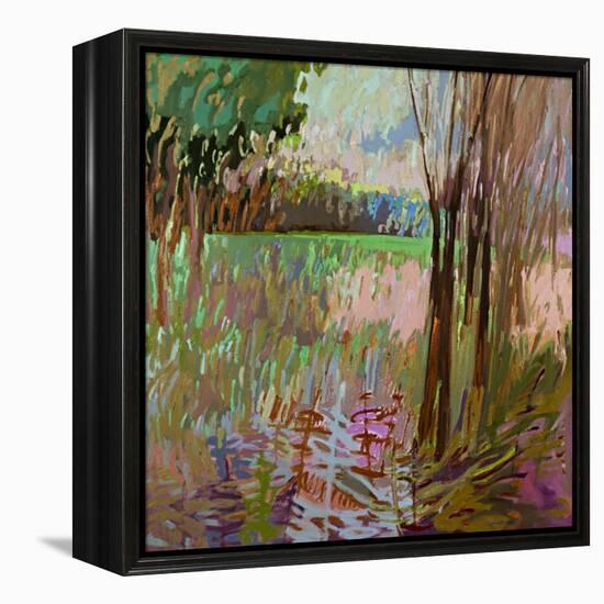 View from the Roadside-Jane Schmidt-Framed Stretched Canvas