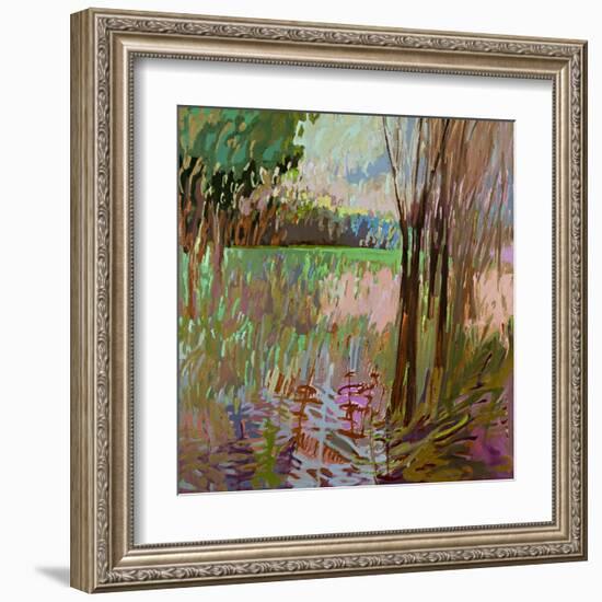 View from the Roadside-Jane Schmidt-Framed Art Print