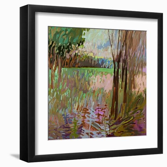 View from the Roadside-Jane Schmidt-Framed Art Print