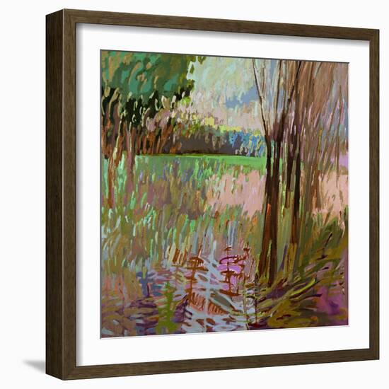 View from the Roadside-Jane Schmidt-Framed Art Print