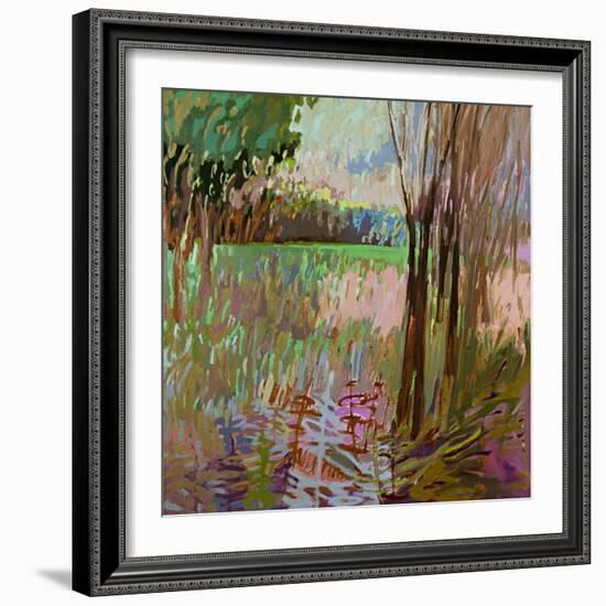 View from the Roadside-Jane Schmidt-Framed Art Print