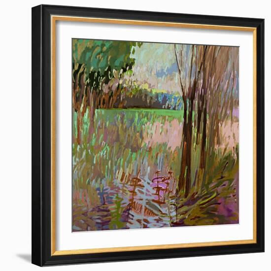 View from the Roadside-Jane Schmidt-Framed Art Print