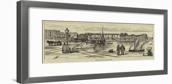 View from the Royal Pier-null-Framed Giclee Print