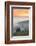 view from the Schauinsland over the Rhine plain at fog, Black Forest, Baden-Wurttemberg, Germany-Markus Lange-Framed Photographic Print