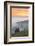 view from the Schauinsland over the Rhine plain at fog, Black Forest, Baden-Wurttemberg, Germany-Markus Lange-Framed Photographic Print