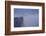 view from the Schrammsteinaussicht, Elbe Sandstone Mountains, fog, summit, Falkenstein, Rathmannsdo-Uwe Steffens-Framed Photographic Print