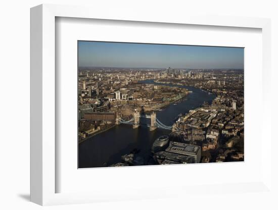 View from the Shard, London, England, United Kingdom, Europe-Ben Pipe-Framed Photographic Print