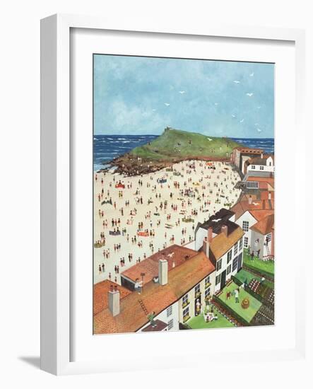 View from the Tate Gallery St. Ives-Judy Joel-Framed Giclee Print