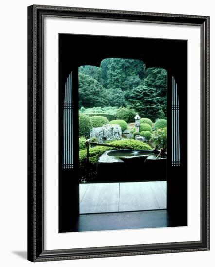 View from the Temple Window, Kiyomizudera, Kyoto, Japan-null-Framed Photographic Print