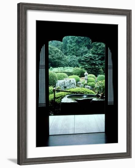 View from the Temple Window, Kiyomizudera, Kyoto, Japan-null-Framed Photographic Print