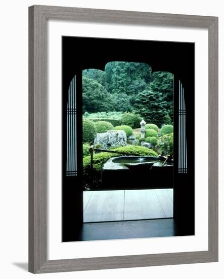 View from the Temple Window, Kiyomizudera, Kyoto, Japan-null-Framed Photographic Print