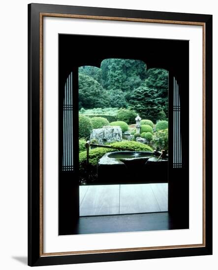 View from the Temple Window, Kiyomizudera, Kyoto, Japan-null-Framed Photographic Print