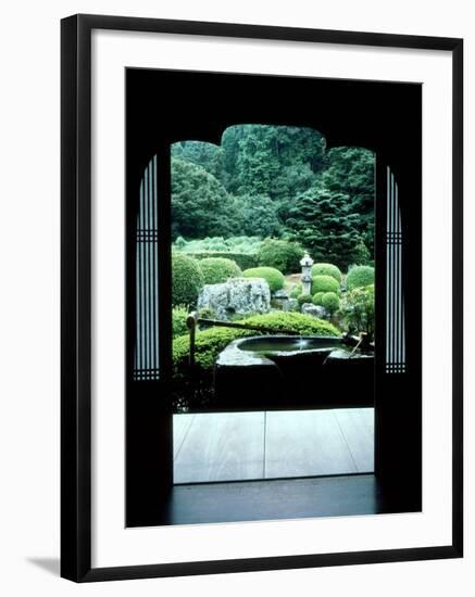 View from the Temple Window, Kiyomizudera, Kyoto, Japan-null-Framed Photographic Print