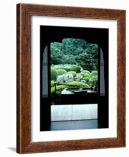 View from the Temple Window, Kiyomizudera, Kyoto, Japan-null-Framed Photographic Print