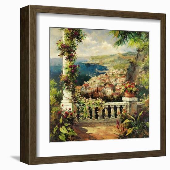 View From The Terrace-Peter Bell-Framed Art Print