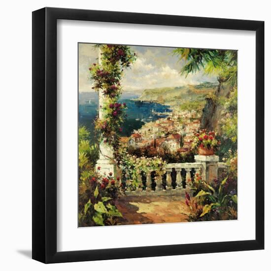 View From The Terrace-Peter Bell-Framed Art Print