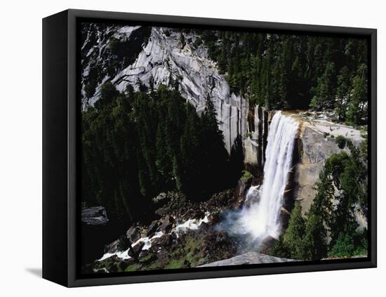 View from the Top of Vernal Falls-Gerald French-Framed Premier Image Canvas
