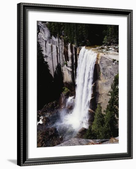 View from the Top of Vernal Falls-Gerald French-Framed Photographic Print