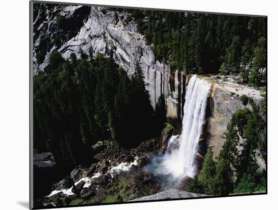 View from the Top of Vernal Falls-Gerald French-Mounted Photographic Print