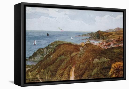 View from the Tors, Ilfracombe-Alfred Robert Quinton-Framed Premier Image Canvas