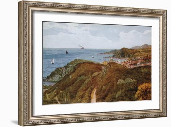 View from the Tors, Ilfracombe-Alfred Robert Quinton-Framed Giclee Print