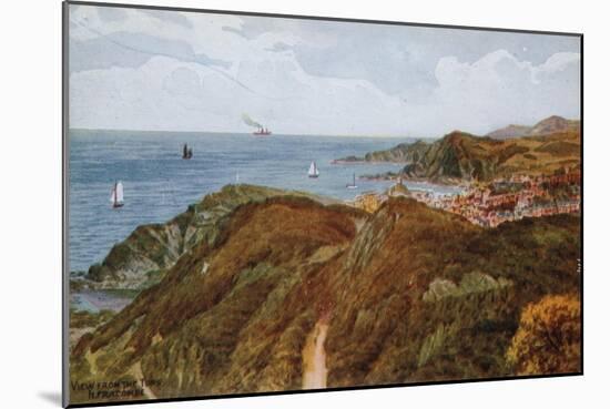 View from the Tors, Ilfracombe-Alfred Robert Quinton-Mounted Giclee Print