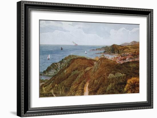 View from the Tors, Ilfracombe-Alfred Robert Quinton-Framed Giclee Print