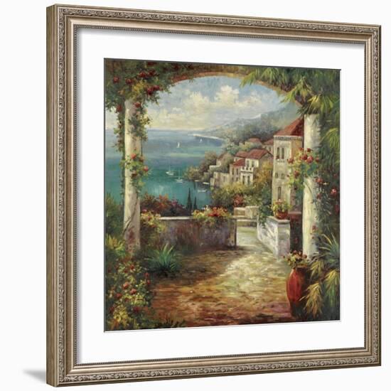 View From The Veranda-Peter Bell-Framed Art Print