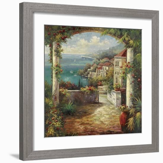 View From The Veranda-Peter Bell-Framed Art Print