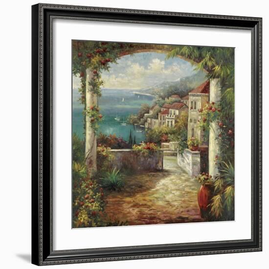 View From The Veranda-Peter Bell-Framed Art Print