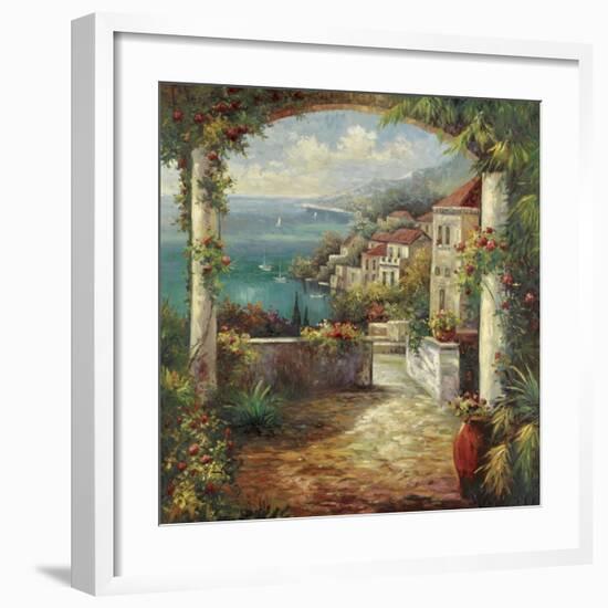 View From The Veranda-Peter Bell-Framed Art Print