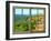 View from the Window at Montalcino, Tuscany-Anna Siena-Framed Giclee Print