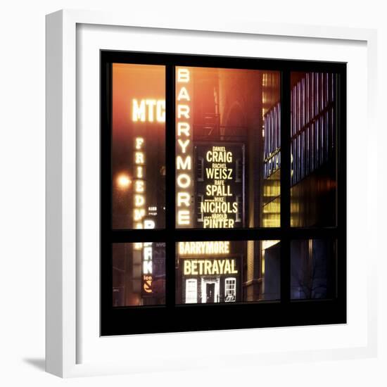 View from the Window - Broadway-Philippe Hugonnard-Framed Photographic Print