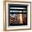 View from the Window - Buildings Sunset - Manhattan-Philippe Hugonnard-Framed Photographic Print