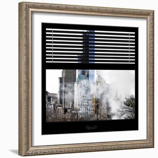 View from the Window - Central Park Buildings-Philippe Hugonnard-Framed Photographic Print