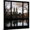 View from the Window - Central Park in Autumn-Philippe Hugonnard-Mounted Photographic Print