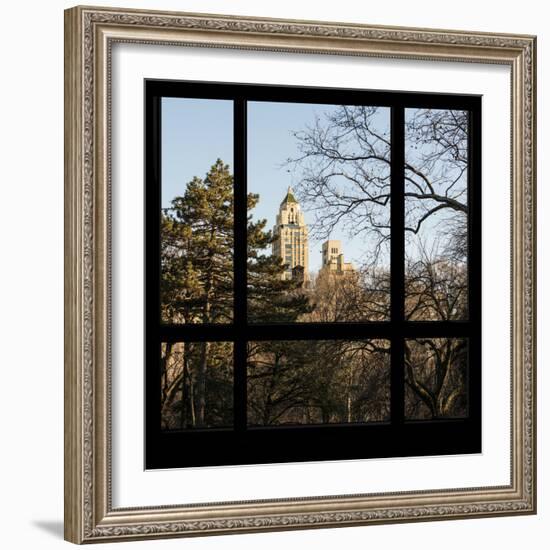 View from the Window - Central Park in Autumn-Philippe Hugonnard-Framed Photographic Print