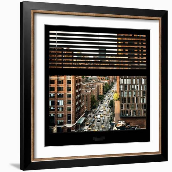 View from the Window - Chelsea Buildings - Manhattan-Philippe Hugonnard-Framed Photographic Print