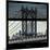 View from the Window - Empire State Building and Manhattan Bridge-Philippe Hugonnard-Mounted Photographic Print