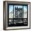 View from the Window - Empire State Building and Manhattan Bridge-Philippe Hugonnard-Framed Photographic Print