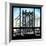 View from the Window - Empire State Building and Manhattan Bridge-Philippe Hugonnard-Framed Photographic Print