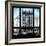 View from the Window - Empire State Building and Manhattan Bridge-Philippe Hugonnard-Framed Photographic Print