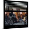 View from the Window - Hell's Kitchen at Sunset - Manhattan-Philippe Hugonnard-Mounted Photographic Print