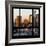 View from the Window - Hell's Kitchen at Sunset - Manhattan-Philippe Hugonnard-Framed Premium Photographic Print