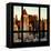 View from the Window - Hell's Kitchen at Sunset - Manhattan-Philippe Hugonnard-Framed Premier Image Canvas