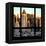 View from the Window - Hell's Kitchen at Sunset - Manhattan-Philippe Hugonnard-Framed Premier Image Canvas