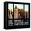 View from the Window - Hell's Kitchen at Sunset - Manhattan-Philippe Hugonnard-Framed Premier Image Canvas